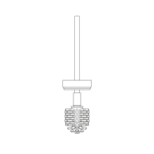 pba 01 WC-Bürste für Art 4CN.486.0000, aus Nylon, 330mm