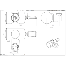 pba 01 Brausehalter aus Nylon, 140x93mm