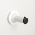 pba 01 Wandhaken mit Türpuffer  75mm x Durchm.53mm, aus Nylon