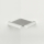 pba 01 Eckablage aus Glas, Nylon Halterungen, 190x190mm