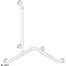 pba 01 Handlauf AS 760x1185x1160mm, links, aus Nylon,...