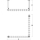 pba 01 Duschvorhangstange AS 900X900X440 aus Nylon