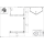 pba 01 Duschstange AS 1200X1200X440mm aus Nylon