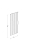 pba Duschvorhang, Trevira 1200x750mm  schwer entflammbar