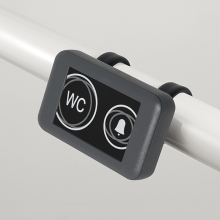 pba WC- Spülauslösung Funks. 868,4 MHZ 2 Funktionen, 108x68x22mm