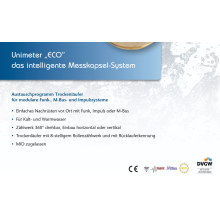 Wasserzähler Messkapsel Metrona 307/1 M66x1 MID Q3 2,5 Qn 1,5 inklusive Eichung