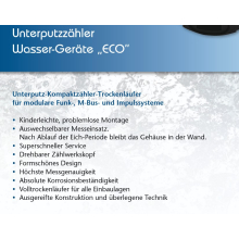 Wasserzähler Messkapsel Wassergeräte M66x1,25 MID Q3 2,5 Qn 1,5 inklusive Eichung