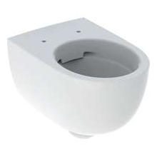 Geberit Renova Comfort WWC Tiefspüler, erhöht geschlossene Form, Rimfree, weiß