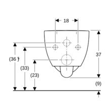 Geberit Renova Comfort WWC Tiefspüler, erhöht geschlossene Form, Rimfree, weiß
