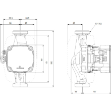 GRUNDFOS Hocheffizienz Umwälzpumpe ALPHA2 GO 25-60 180 220-240V 9H DF0