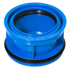 airfit PP-Abwasser-Innen-ReduzierstückDN 110/75, für dickwandige Rohre, blau