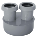 airfit Reduzierung DN 110/40/40aus PVC-U, zum Einstecken...
