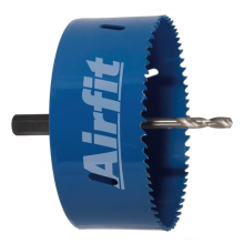 airfit Kreisschneider 110mm,HSS Bimetallmit Aufnahme, für Kunststoff u. Metall