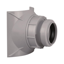 airfit Schraubabzweig DN 125/40grau , Z-42.1-603