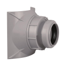airfit Schraubabzweig DN 125/40grau , Z-42.1-603