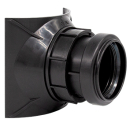 airfit Schraubabzweig DN 90/50schwarz , Z-42.1-603