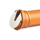 airfit Rohrendklappe DN 315, orangefür erdverlegte...