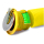 airfit Rohrendklappe DN 110f&uuml;r Drainage-Rohre, gelb