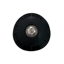 airfit Rohranbaustopfen DN 110als nachträgl. Reinigungsöffnung,schwarz