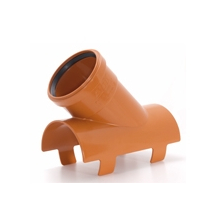 airfit Klebe-Clips-Abzweig 45 GradDN 110x90mm aus PVC-U