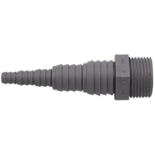 airfit Schlauchnippel 1" AG, DN 8-27mmaus PP