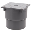 airfit Reinigungsverschlussmit Edelstahlplatte DN 125...