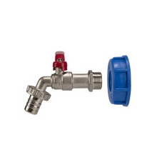 airfit Tankventil  Kugelhahn 3/4" undÜberwurfmutter 59mm
