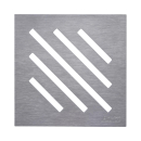 airfit Design Edelstahlrost "Diagonal" 2mm...
