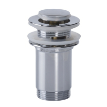 airfit Ablaufventil mit rundem click/clack1 1/4" Ventilstopfen groß