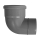 airfit Winkel-Reduzieradap. Muffe DN110Spitzende 90,  87,5 Grad  aus PP