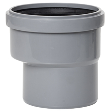 airfit Reduzieradapter Muffe DN125Spitzende 110, exzentrisch, aus PP