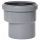airfit Reduzieradapter Muffe DN125Spitzende 110, exzentrisch, aus PP