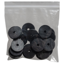 airfit  17x4x4mm Hahnscheibe, Trinkw.Ersatzd. 25 Stück,  KTW-BWGL P2, EN16426