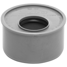 airfit Superkurz-Reduzierstück DN 110x75aus PP, grau