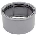 airfit Superkurz-Reduzierstück DN125x110aus PP, grau