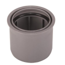 airfit Superkurz-Reduzierstück DN 40x32aus PP, grau