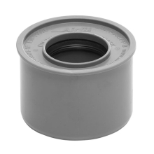 airfit Superkurz-Reduzierstück DN 75x40aus PP, grau