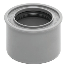 airfit Superkurz-Reduzierstück DN 75x50aus PP, grau