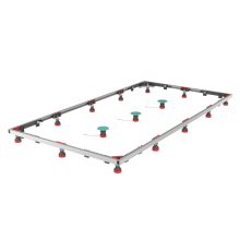 MEPA Montagerahmen SF Rechteck XL Univ. bis 100/180 (Acryl 100/160)