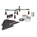 MEPA Duschwannen-Set BW-5 Maxi 3S+ für Stahlduschwannen