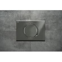 WC-Betätigungsplatte MEPA Zero 2-M Kunststoff Glanzchrom