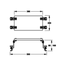 MEPA Universal-Armaturenplatte VariVIT