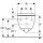 Geberit GE iCon Set WWC, Tiefsp., geschl. Form TurboFlush, m. WC-Sitz, T:53cm, weiß