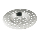 Abfluss-Siebe aus Edelstahl, 82 mm