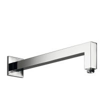 Herzbach LIVING SPA Wandarm 340mm eckig gewinkelt Chrom