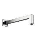 Herzbach LIVING SPA Wandarm 340mm eckig gewinkelt Chrom