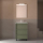 Badezimmermöbel ATTILA 600 3 Schubladen GREEN SATIN + Waschtisch