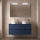 Badezimmermöbel BALTIC 1200 4 Schubladen BLUE SATIN + Waschtisch-Platte