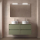 Badezimmermöbel BALTIC 1200 4 Schubladen GREEN SATIN + Waschtisch-Platte