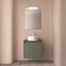 Badezimmermöbel BALTIC 700 2 Türen GREEN SATIN...